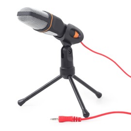 Desktop Microphone for Laptop PC with Tripod 3.5 mm Jack SKYPE/TEAMS/ZOOM 1.2 m [1.2 Meter]