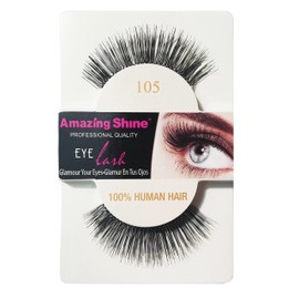 Amazing Shine Natural Hair False Eyelashes - 105