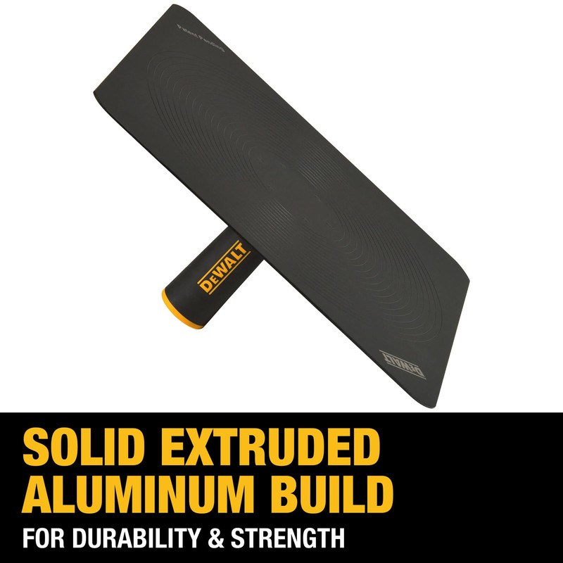 DEWALT 13" Drywall Hawk w/Soft Grip Handle | Aircraft-Grade Aluminum,