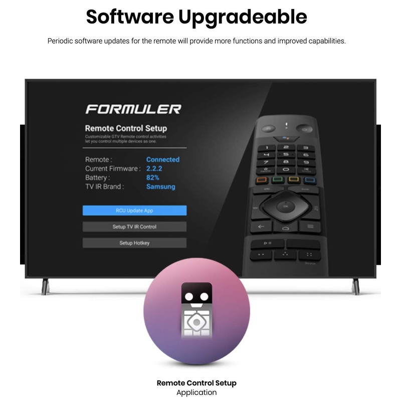 Formuler GTV-BT1 Advanced Bluetooth Voice Remote with Universal TV Control