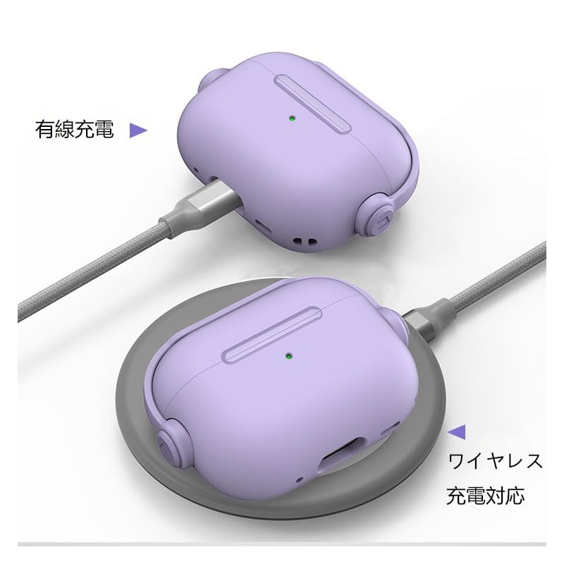 Airpods Case with Safety Lock, Shockproof, Airpods Case, Strap, Ring,