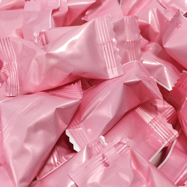 Buttermints - 13 oz. Bag - Approximately 100 Individually Wrapped Mints (Pink)