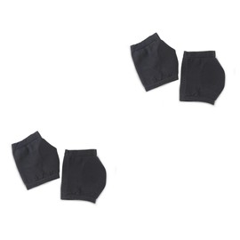 Ipetboom 2pcs Heel Protector Socks Gel Moisturizing Heel Socks for Plantar Size l