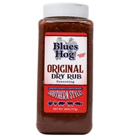 Blues Hog Original Dry Rub Seasoning, Southern Spice Blend, Gluten-Free, All-Natural, Made in the USA, 26oz
