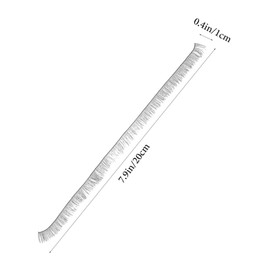 Outanaya 30Pcs Doll Eyelashes Strips Soft Fake Lashes for Doll Making Lengths Natural Comfortable Doll Accessories