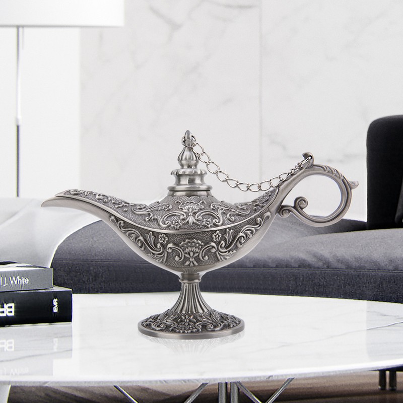 Censer Hollow Aladdin Lamp Decoration Desktop Ornament Home Incense Burner