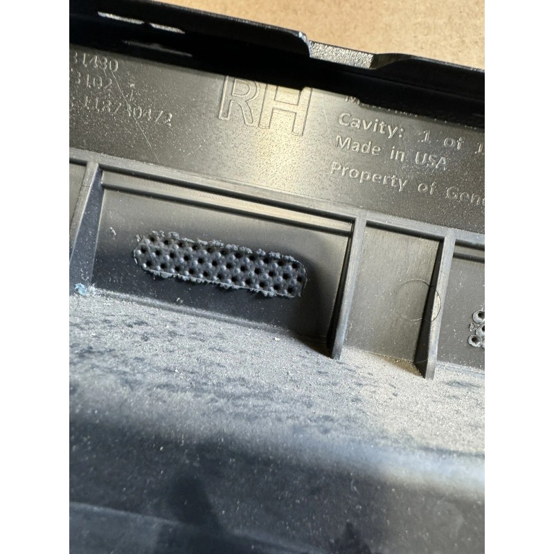 GMC 2015-2019 GMC SIERRA HD 2500 3500 RH FRONT BUMPER