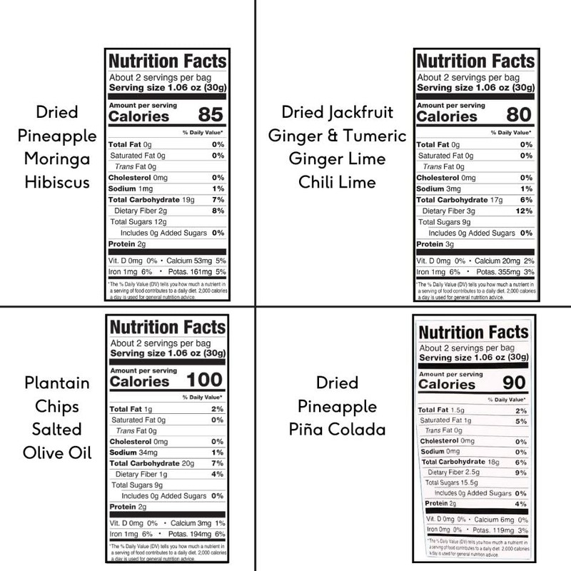 Amäzi Foods | Variety Dried Fruit Snack Pack | Dried