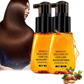 Rednow Serum Para Cabello Frizzy - Morocco Silk Bright Anti-Frizz Serum Para Cabello Suave, Brillante, Alisado Sin Encrespamiento Con Aceites...      