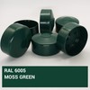 SKIR'CO Pack of 2 fence post caps, round, 76 mm,