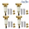 Universal 1-5 Pack Whole House Water Pre-Filter Reusable Spin Down
