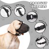 Dog Muzzle,Mesh Soft Muzzle for Small Medium Large Sized Dogs,
