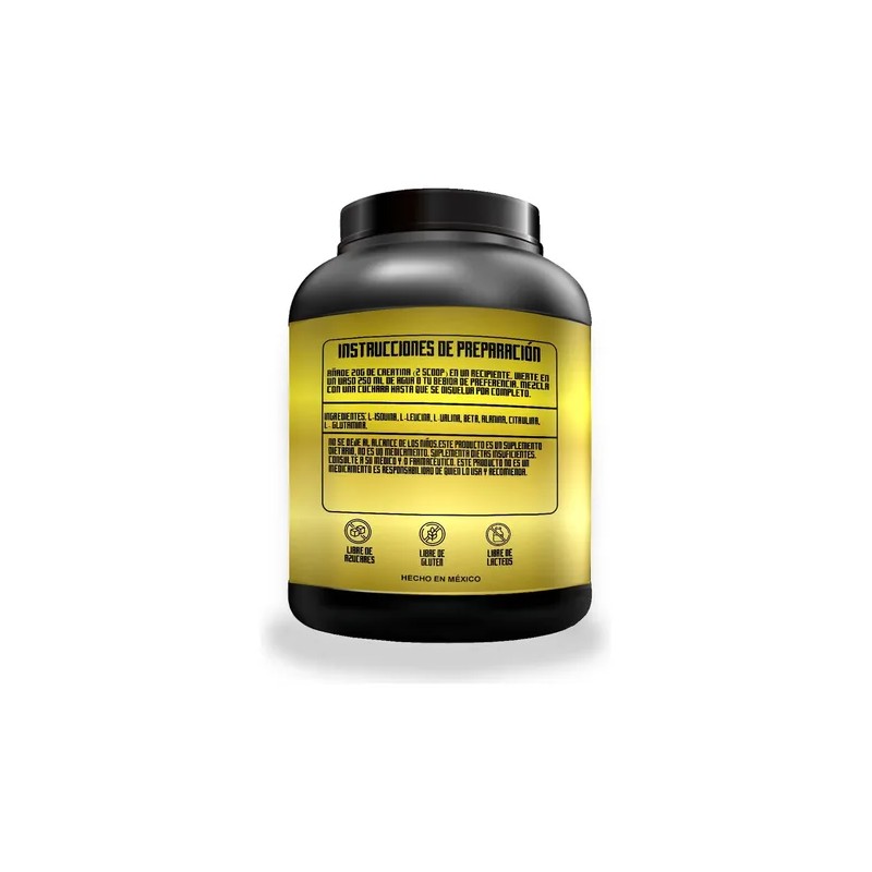 Aminoácidos Bcaas + Glutamina Vikingo 1kg Varios Sabores
