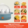 bella Electric Egg Cooker, 7 Eggs Capacity Tray, Single Stack,
