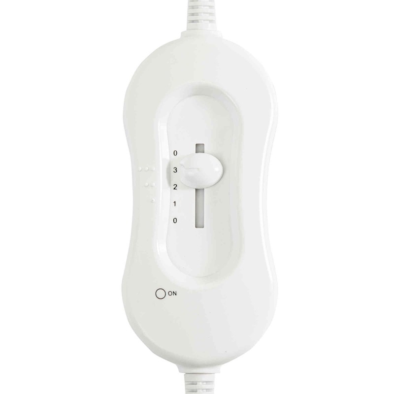 Oypla Machine Washable Single Electric Blanket Heated Underblanket with 3