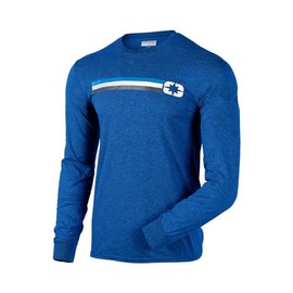 Polaris Off Road Men's Icon Edge Long Sleeve Tee - XL Blue