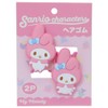 I Planning Sanrio Characters Hair Rubber 2-Piece Set, My Melody