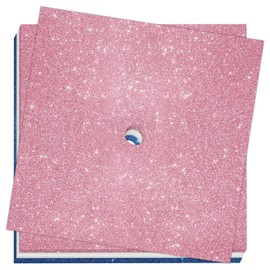 Graduation Cap Headband Insert 2025 Graduation Cap Decorations kit Topper Blank, 6 Pcs Glitter Cardstock and 2 Pcs Gemstone Border Stickers for DIY Grad Cap (CA/US, Alpha, Medium,)