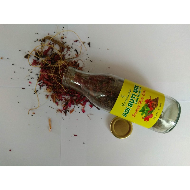Yauvanya Make Your Own Hair Oil DIY Jadi Buti Mix