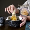 SOOCVWOLF 5 Pcs Matcha Whisk Set, Ceramic Matcha Whisk for