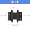 uxcell Spring Hinges, 4Pcs 3" - Double Action Self-Closing Door