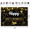 Retirement Backdrop, Farewell Photography Backgrounds, 7x5ft