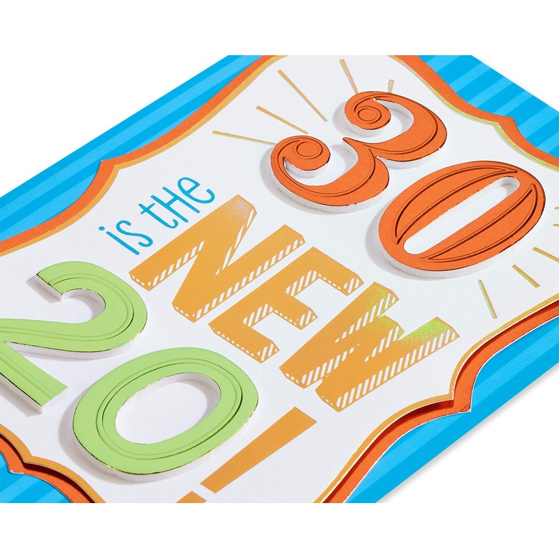 Papyrus Funny 30th Birthday Card (Not Really)