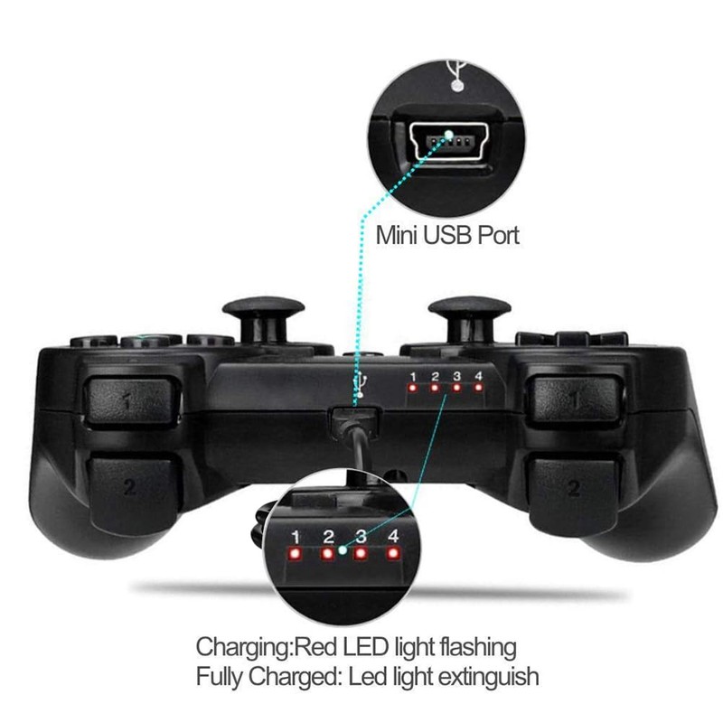 P3 Controller, Play3 Controller Compatible for Play 3 System, PC,
