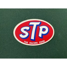 Vintage STP “The Racer’s Edge” Vinyl Sticker