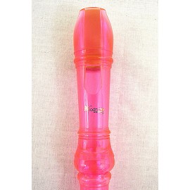 Woodnote  Translucent Pink Soprano Recorder-Baroq