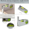 Multi Angle Measuring Level with Magnetic Solid Aluminum Alloy Mini