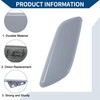 Hihaha Front Right Side Bumper Headlight Washer Nozzle Cover Cap