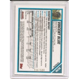 Vincent Blue 2007 Bowman Chrome Prospects Refractor Card #236/500 #BC96