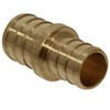 XFITTING 10 Pieces 5/8" x 3/4" Pex Reducing Coupling, Brass,