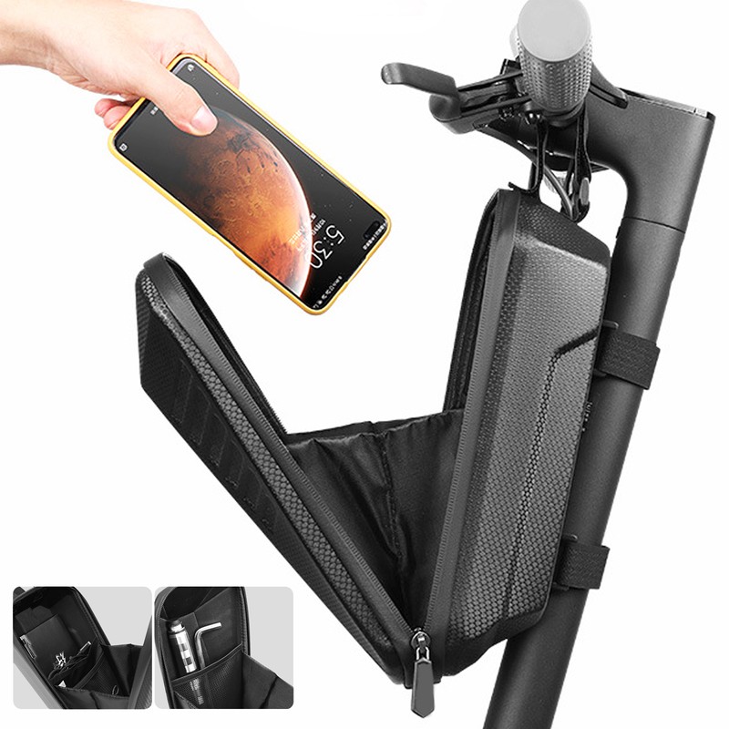 WHEEL UP Front Hanging Bag Storage Case Reflective for Electric