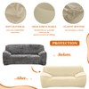 FIGOOO High Stretch Sofa Covers 2 Seater Sofa Slipcover Universal