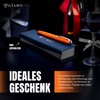 Gíabo High Quality Orange Stainless Steel Ballpoint Pen with Chrome