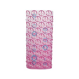 Pink Peace Multifunctional UV Protection Headband Face Dust Mask Bandana