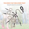 Five Dog Leash,Comfortable Five Dog Leash with Reflective,360 Swivel No