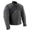 NexGen SH2153 Men's Black CE Armored Motorcycle Textile and Leather