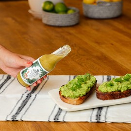 Queen Majesty Jalapeño, Tequila & Lime Hot Sauce, 5 oz - All Natural, Vegan, Kosher, Gluten Free, non GMO, No Sugar, Made in the USA, Award Winning