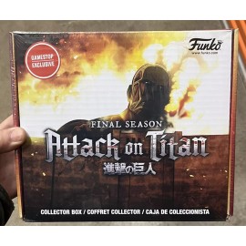 Funko Attack on Titan Final Season Collector's Box GameStop Exclusive New Sealed