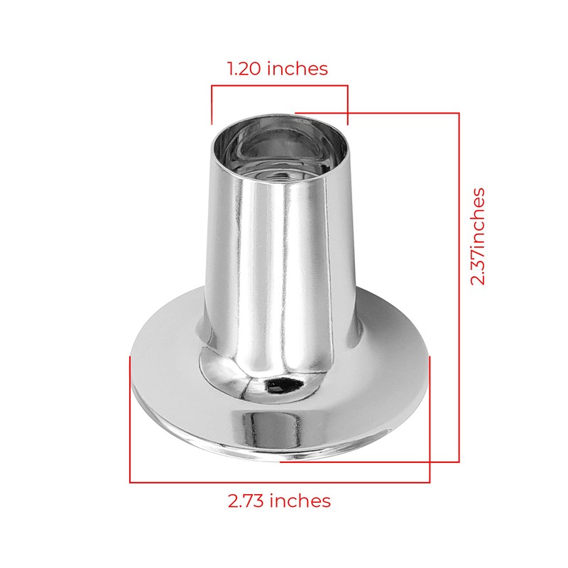 Stainless Steel Shower Flange Replacement Kit for Price Pfister Shower