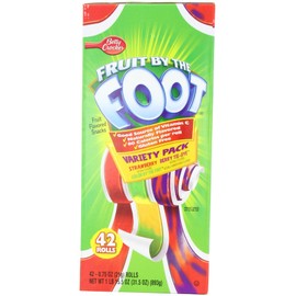 Betty Crocker Fruit Variety Pack Snacks - .75 oz - 42 Rolls