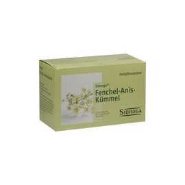 Sidroga Fenchel-Anis-Kümmel: Arzneitee bei Magen-Darm-Beschwerden wie Blähungen, 20 Teebeutel à 2 g