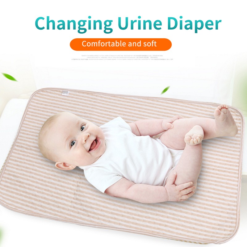 Baby Cotton Urine Mat Diaper Nappy Bedding Changing Cover Pad