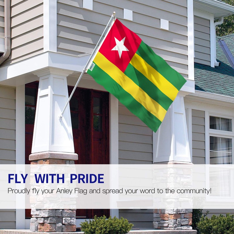ANLEY Fly Breeze 3x5 Feet Togo Flag - Vivid Color