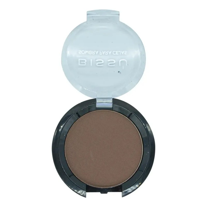 Sombra Para Cejas Bissú Polvo Mate 09 Frijol Negro Hipoalergénica