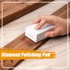3 Pcs Diamond Hand Polishing Pads, 60 Grit Diamond Sanding