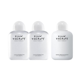 Slow Therapy Calming Essence Toner 260ml x2 + Balancing Emulsion 260ml / 슬로우테라피 카밍 에센스 토너 260ml x2 + 밸런싱 에멀젼 260ml